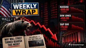 US Stock Market Weekly Wrap: Nasdaq Crashes 600 Pts; Dow Jones, S&P 500 Fall 1-1.5%; What Hit Wall Street Hard?