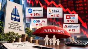 Insurance Stocks Crash: PB Fintech, Max Financial, HDFC Life Tumble After IRDAI Proposes Commission
