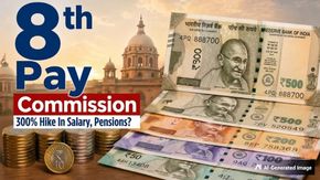 8th Pay Commission: 300% Salary Hike? Fitment Factor 3.83 vs 4 Impact On Level 1–18 Employees & Pensioners  