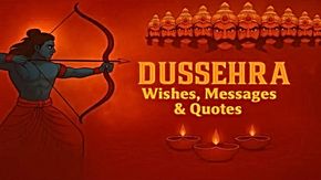 Happy Dussehra 2026: Top 75+ Vijayadashami Wishes, Messages, Quotes, WhatsApp Status, Captions To Share On October 20