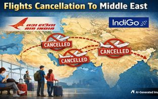 Flights Cancellation To Middle East: 5,500+ Flights Cancelled; How To Get Refund For Air India, Indigo Tickets?