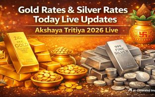 Akshaya Tritiya 2026/Gold Rates & Silver Rates Live Updates: 24K, 22K, 18K Gold Prices Jump On 18-04-2026 Ahead Akha Teej 