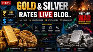 Gold Rates & Silver Rates Today (13-08-2026) LIVE: Precious Metals Crash Deepens! MCX Gold Falls Rs 1,700, Silver Price Drops Rs 2,700; Know 24K, 22K, 18K Gold Prices Today