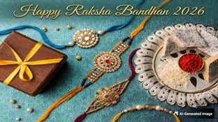 Shubh Muhurat For Raksha Bandhan During Chandra Grahan On August 28, Timings To Avoid Sutak Kaal, Bhadra Kaal, Rahu Kalam; Check Happy Rakhi Wishes For Brothers, Sisters