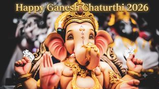 Happy Ganesh Chaturthi 2026: Top 65+ Vinayaka Chaturthi Wishes, Quotes, Greetings, Messages, WhatsApp & Instagram Captions To Share On September 14, 2026