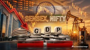 Why Sensex, Nifty Aren't Celebrating India's 7.8% GDP Growth: The War Factor 2,830 Km Away