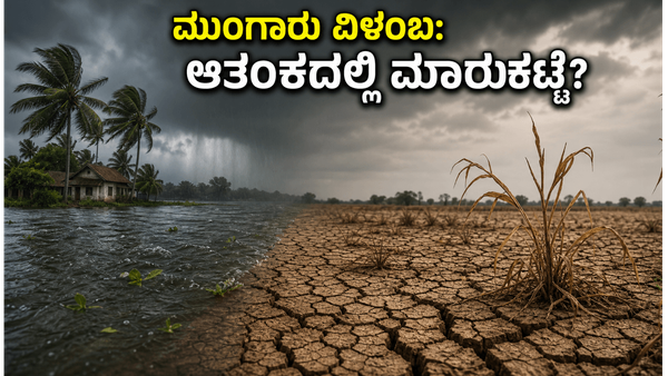 ಮುಂಗಾರು ಮಳೆ ವಿಳಂಬ: ನಿಮ್ಮ ಜೇಬಿಗೆ ಕತ್ತರಿ ಬೀಳುತ್ತಾ? ಆರ್ಥಿಕತೆ ಮತ್ತು ಷೇರು ಮಾರುಕಟ್ಟೆಯ ಮೇಲೆ ಭಾರಿ ಪರಿಣಾ