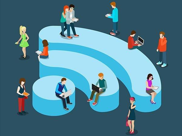 ವೈಫೈ ಹಾಟ್‌ಸ್ಪಾಟ್ ವಲಯಗಳು 