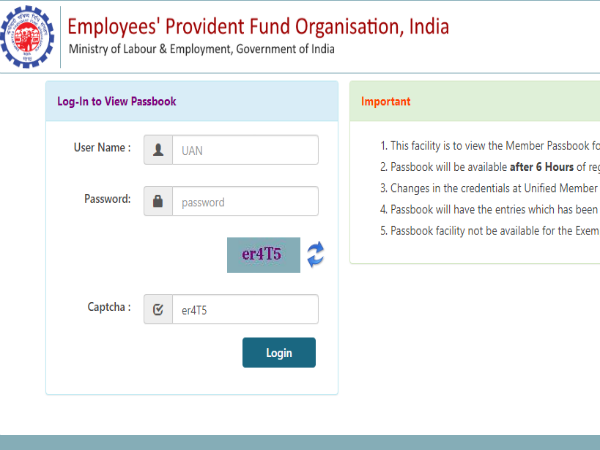 ಪಿಎಫ್ ಪಾಸ್ಬುಕ್