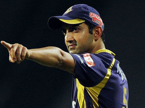 8. ಗೌತಮ್ ಗಂಭೀರ್