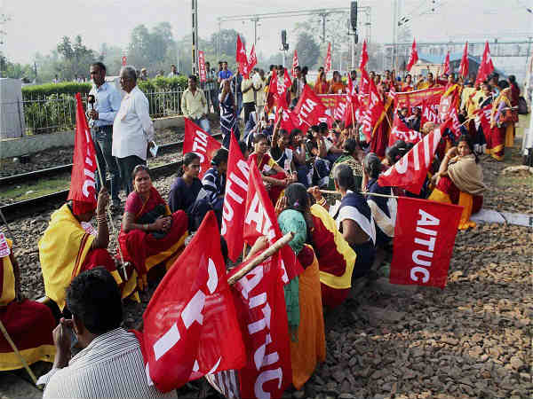 ಯಾವ ಕಾರ್ಮಿಕ ಸಂಘಟನೆಗಳು ಬೆಂಬಲ ನೀಡಿವೆ