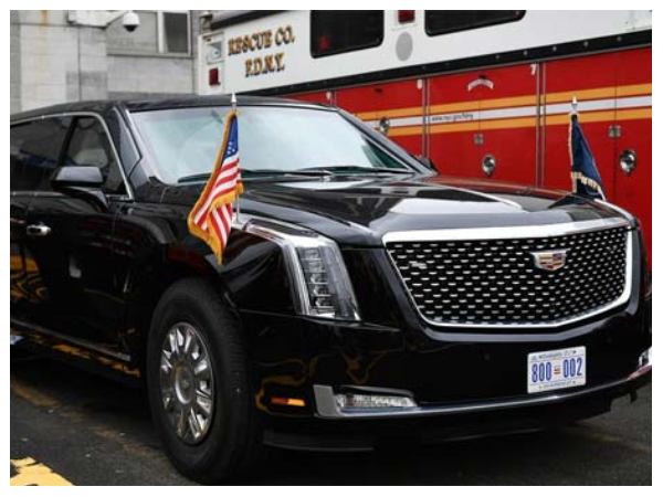 ಟ್ರಂಪ್ ಕಾರು 'ದಿ ಬೀಸ್ಟ್'