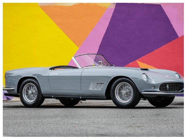 3. 1958 ಫೆರಾರಿ 250 ಜಿಟಿ LWB ಕ್ಯಾಲಿಫೋರ್ನಿಯಾ ಸ್ಪೈಡರ್