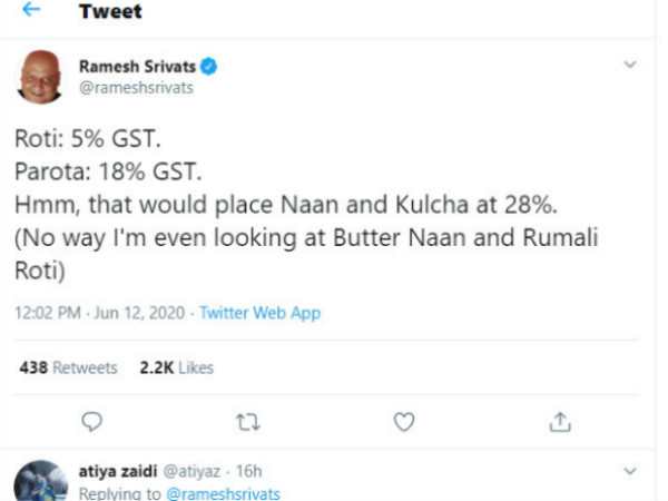 ಕುಲ್ಚಾಗಳಿಗೆ ಶೇ 28 ಜಿಎಸ್‌ಟಿ ಕಟ್ಟಬೇಕಾ?