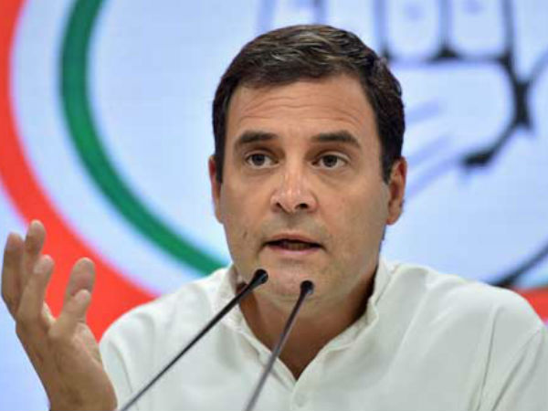 ರಾಹುಲ್ ಗಾಂಧಿ ತೀವ್ರ ವಿರೋಧ