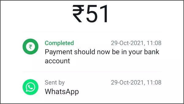 ವಾಟ್ಸಾಪ್ ಗ್ರಾಹಕರಿಗೆ ₹51 ಕ್ಯಾಶ್‌ಬ್ಯಾಕ್ ನೀಡುತ್ತಿದೆ, ಏಕೆ?