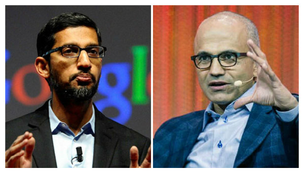  ಇಬ್ಬರು ಭಾರತೀಯರ ಸಮರವಾದ ಮೈಕ್ರೋಸಾಫ್ಟ್ vs ಗೂಗಲ್ ವಾರ್!