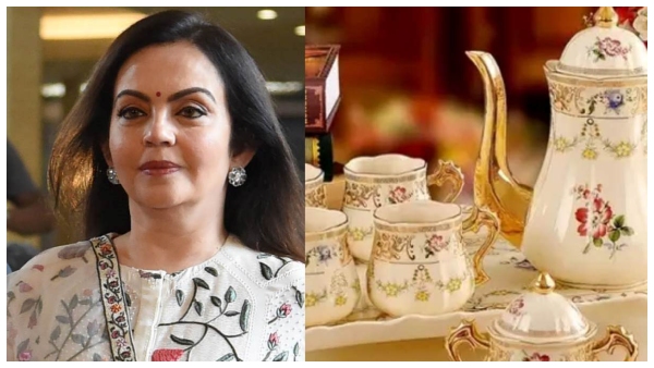  3 ಲಕ್ಷ ರೂ. ಕಪ್‌ನಲ್ಲಿ ಚಹಾ ಕುಡಿಯುವ ನೀತಾ ಅಂಬಾನಿ!