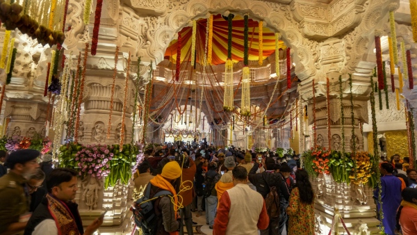 ರಾಮಮಂದಿರ ಉದ್ಘಾಟನೆಯಂದು ಭರ್ಜರಿ ವ್ಯಾಪಾರ 