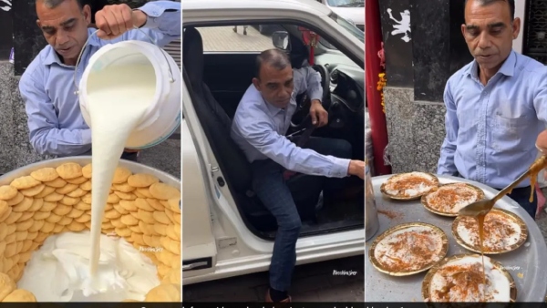 BMW ಕಾರಿನಲ್ಲಿ ಬಂದು ಬೀದಿಬದಿ ಚಾಟ್ ಮಾರುವ ವ್ಯಕ್ತಿ BMW ಕಾರಿನಲ್ಲಿ ಬಂದು ಬೀದಿಬದಿ ಚಾಟ್ ಮಾರುವ ವ್ಯಕ್ತಿ