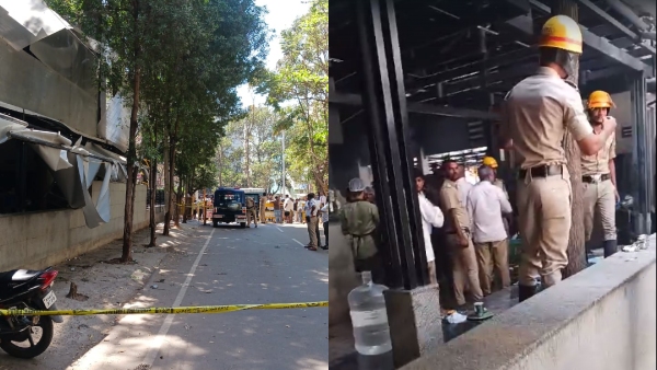  ಸ್ಥಳಕ್ಕೆ ಪೊಲೀಸ್‌ ಹಾಗೂ ವಿಧಿ ವಿಜ್ಞಾನ ತಂಡದ ಭೇಟಿ 