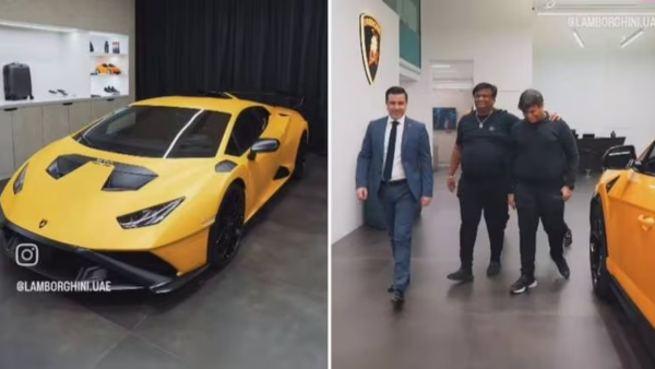 ಪುತ್ರನ 18ನೇ  ಬರ್ತಡೇ ಗೆ  5 ಕೋಟಿ ರೂ. ಲಂಬೋರ್ಗಿನಿ ಗಿಫ್ಟ್ 