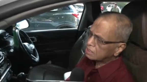 ಅನಾರೋಗ್ಯದ ನಡುವೆಯೂ ಮತದಾನ ಮಾಡಿದ ನಾರಾಯಣ ಮೂರ್ತಿ 