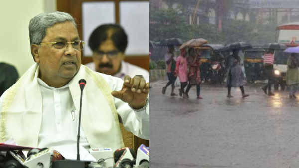 ಭಾರೀ ಮಳೆ: ಮುನ್ನೆಚ್ಚರಿಕೆ ವಹಿಸುವಂತೆ ಡಿಸಿಗಳಿಗೆ ಸಿಎಂ ಸೂಚನೆ 