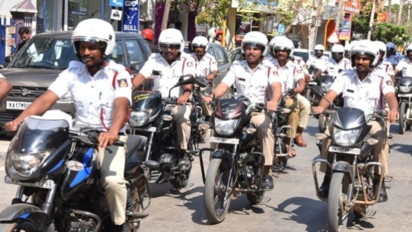 ಬೆಂಗಳೂರು ಟ್ರಾಫಿಕ್ ಪೊಲೀಸರಿಂದ ವಿಶೇಷ ಅಭಿಯಾನ 
