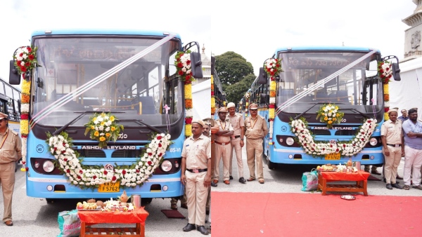 100 ಹೊಚ್ಚ ಹೊಸ ಬಿಎಂಟಿಸಿ ಬಸ್ ಲೋಕಾರ್ಪಣೆ 