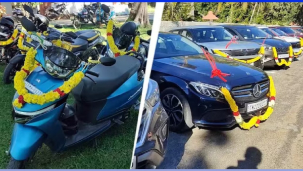 ದೀಪಾವಳಿಗೆ ಬಂಪರ್ ಬೋನಸ್: ಉದ್ಯೋಗಿಗಳಿಗೆ ಕಾರುಗಳನ್ನೇ ಕೊಟ್ಟ ಕಂಪನಿ