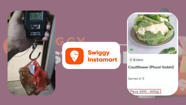 ಸ್ವಿಗ್ಗಿ ಇನ್‌ಸ್ಟಾಮಾರ್ಟ್‌ ಮುಖವಾಡ ಕಳಿಚಿದ ಗ್ರಾಹಕರು! 