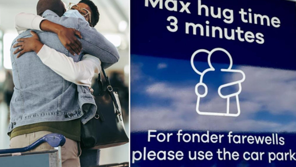 ಹೊಸ ನಿಯಮ: ಏರ್‌ಪೋರ್ಟ್‌ನಲ್ಲಿಅಪ್ಪುಗೆಗೆ ಸಮಯದ ಮಿತಿ