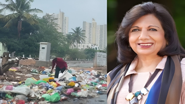 ಕಸ ಮುಕ್ತ ಬೆಂಗಳೂರಿಗೆ ಕರೆ ನೀಡಿದ ಕಿರಣ್ ಮಜುಂದಾರ್-ಶಾ! 