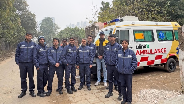 ಬ್ಲಿಂಕಿಟ್ : 10 ನಿಮಿಷದಲ್ಲಿ ಆಂಬ್ಯುಲೆನ್ಸ್ ಸೇವೆ ಆರ್ಡರ್ ಮಾಡಿ.!