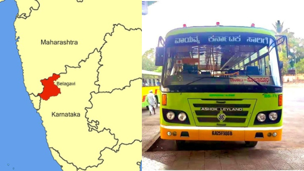 ಬೆಳಗಾವಿ ಗಡಿ ಸಂಘರ್ಷದಲ್ಲಿ ಬಸ್‌ ಸಂಪರ್ಕ ಸ್ಥಗಿತ..!