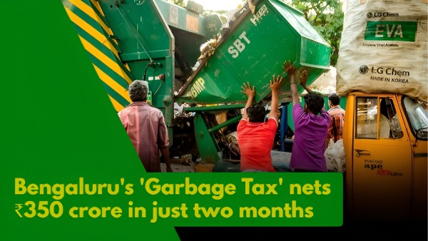 Garbage Tax: ಕಸದಿಂದ ರಸ! ಎರಡೇ ತಿಂಗಳಲ್ಲಿ 350 ಕೋಟಿ ಸಂಗ್ರಹ Garbage Tax: ಕಸದಿಂದ ರಸ! ಎರಡೇ ತಿಂಗಳಲ್ಲಿ 350 ಕೋಟಿ ಸಂಗ್ರಹ