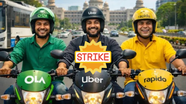 ಓಲಾ, ಊಬರ್‌, ರ್ಯಾಪಿಡೋ ಮುಷ್ಕರ! ಬೆಂಗಳೂರಿನಲ್ಲಿ ಇರುತ್ತಾ ಕ್ಯಾಬ್‌?