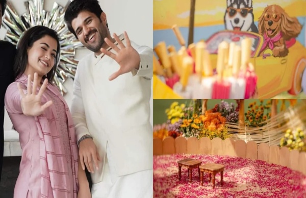 ರಶ್ಮಿಕಾ-ವಿಜಯ್ ದೇವರಕೊಂಡ ....ಹಳದಿ ಶಾಸ್ತ್ರದ ಫೋಟೋ ವೈರಲ್!