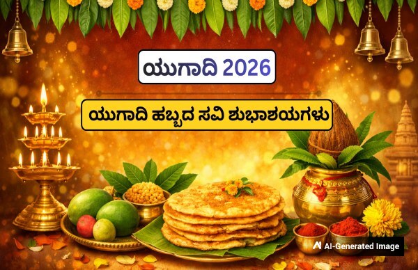 ಯುಗಾದಿ ಹಬ್ಬದ ದಿನ ನಿಮ್ಮ ಪ್ರೀತಿ ಪಾತ್ರರಿಗೆ ಈ ರೀತಿ ಶುಭಾಶಯ ತಿಳಿಸಿ ಯುಗಾದಿ ಹಬ್ಬದ ದಿನ ನಿಮ್ಮ ಪ್ರೀತಿ ಪಾತ್ರರಿಗೆ ಈ ರೀತಿ ಶುಭಾಶಯ ತಿಳಿಸಿ