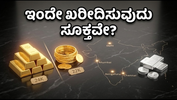 ಚಿನ್ನದ ಬೆಲೆ ಏರಿಳಿತ: ಇಂದಿನ ಲೇಟೆಸ್ಟ್ ಅಪ್ಡೇಟ್