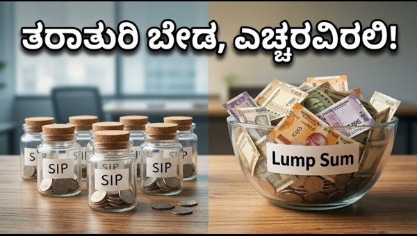 ಷೇರು ಮಾರುಕಟ್ಟೆ: ಎಸ್‌ಐಪಿ ಅಥವಾ ಲಂಪ್ ಸಮ್?