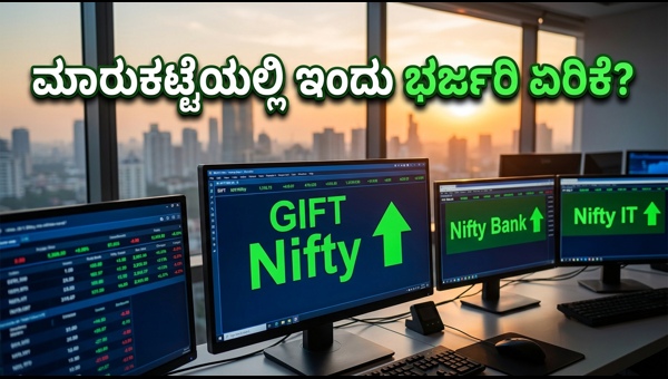 ಷೇರು ಮಾರುಕಟ್ಟೆ: ಇಂದಿನ ವಹಿವಾಟಿನಲ್ಲಿ ಭರ್ಜರಿ ಆರಂಭ