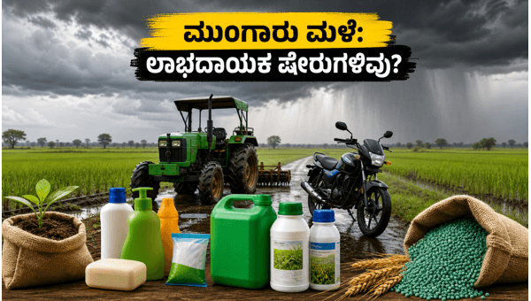 ಮುಂಗಾರು ಮಳೆ: ಹೂಡಿಕೆದಾರರಿಗೆ ಲಾಭದಾಯಕ ಷೇರುಗಳಿವು