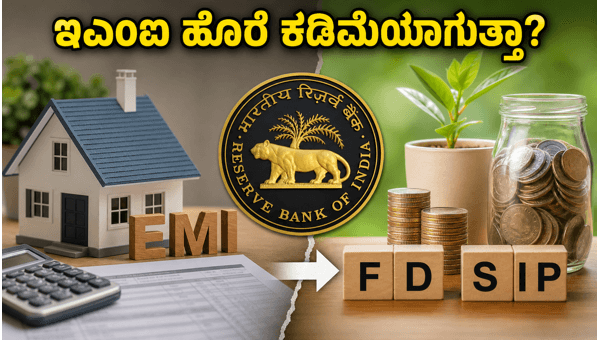 ಆರ್‌ಬಿಐ ರೆಪೋ ದರ: ಇಎಂಐ ಮತ್ತು ಎಫ್‌ಡಿ ಮೇಲೆ ಪರಿಣಾಮ