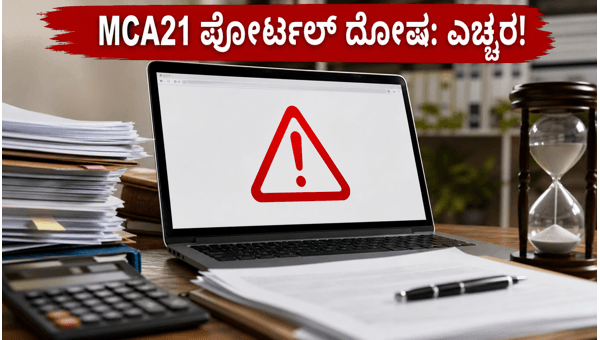 MCA21 ಪೋರ್ಟಲ್ ದೋಷ: ದಂಡದಿಂದ ಪಾರಾಗುವ ಮಾರ್ಗಗಳು
