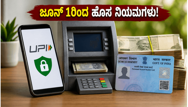 ಹಣಕಾಸು ನಿಯಮಗಳು: ಜೂನ್ 1ರಿಂದ ಪ್ರಮುಖ ಬದಲಾವಣೆಗಳು ಹಣಕಾಸು ನಿಯಮಗಳು: ಜೂನ್ 1ರಿಂದ ಪ್ರಮುಖ ಬದಲಾವಣೆಗಳು