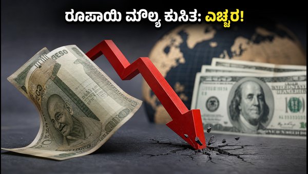 ಡಾಲರ್ ಎದುರು ಕುಸಿದ ರೂಪಾಯಿ: ವಿದ್ಯಾರ್ಥಿಗಳು ಎಚ್ಚರ! ಡಾಲರ್ ಎದುರು ಕುಸಿದ ರೂಪಾಯಿ: ವಿದ್ಯಾರ್ಥಿಗಳು ಎಚ್ಚರ!