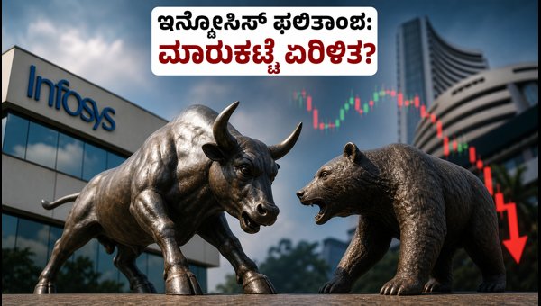 ಇನ್ಫೋಸಿಸ್ ಫಲಿತಾಂಶ: ಇಂದಿನ ಮಾರುಕಟ್ಟೆಯ ಮೇಲೆ ಪ್ರಭಾವ