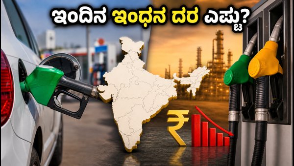 ಇಂದಿನ ಪೆಟ್ರೋಲ್, ಡೀಸೆಲ್ ದರದಲ್ಲಿ ಬದಲಾವಣೆ ಇದೆಯೇ? ಇಂದಿನ ಪೆಟ್ರೋಲ್, ಡೀಸೆಲ್ ದರದಲ್ಲಿ ಬದಲಾವಣೆ ಇದೆಯೇ?